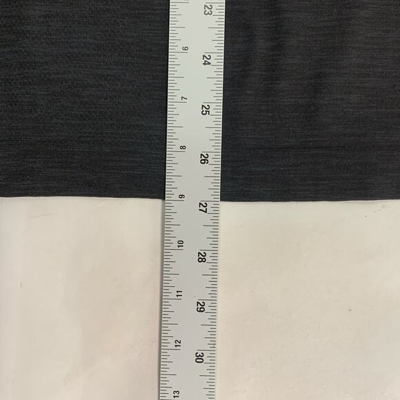 Lululemon M Mens Metal Vent Tech Polo Shirt Dark Heathered Gray Golf Active - Picture 6 of 7